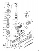 BOSTITCH SB-150SXHD STAPLER (TYPE REV 0) Spare Parts