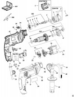 STANLEY SDH700 DRILL (TYPE 1) Spare Parts