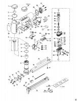 BOSTITCH TU-216-63A-E STAPLER (TYPE REV 0) Spare Parts