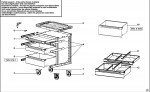 FACOM CHRONO.8M3 ROLLER CABINET (TYPE 1) Spare Parts