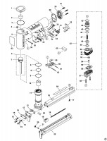 BOSTITCH TU-216-71 STAPLER (TYPE REV 0) Spare Parts