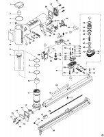 BOSTITCH TU-216-71ALM STAPLER (TYPE REV 0) Spare Parts