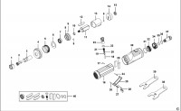 USAG 922B2 DIE GRINDER (TYPE 1) Spare Parts