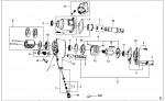 FACOM NM.1000F2 IMPACT WRENCH (TYPE 1) Spare Parts