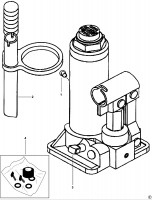USAG 1951A12 HYDRAULIC JACK (TYPE 1) Spare Parts