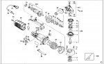 STANLEY STGS7125 SMALL ANGLE GRINDER (TYPE 1) Spare Parts