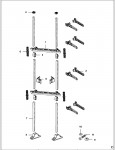 DEWALT DWST1-75694 RACK (TYPE 1) Spare Parts