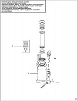 FACOM DL.20BT HYDRAULIC JACK (TYPE 1) Spare Parts