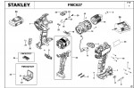 STANLEY FMC627 HAMMER DRILL (TYPE 1) Spare Parts