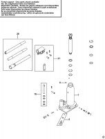 FACOM DL.8BTI HYDRAULIC JACK (TYPE 1) Spare Parts