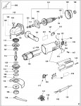 DEWALT DW810 SMALL ANGLE GRINDER (TYPE 8) Spare Parts