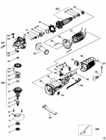 STANLEY STGS9100 SMALL ANGLE GRINDER (TYPE 2) Spare Parts