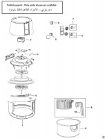 BLACK & DECKER AF300 FRYER (TYPE 1) Spare Parts