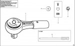 FACOM K.151A RATCHET (TYPE 1) Spare Parts