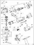 DEWALT DWE4015 SMALL ANGLE GRINDER (TYPE 20) Spare Parts