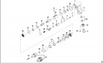 FACOM V.D100QR AIR DRILL (TYPE 1) Spare Parts