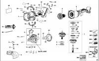 DEWALT DCG414 SMALL ANGLE GRINDER (TYPE 2) Spare Parts