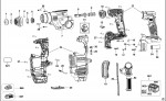 DEWALT DCH283 HAMMER DRILL (TYPE 1) Spare Parts