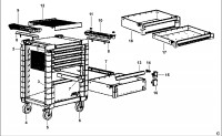 USAG 519R8/3V ROLLER CABINET (TYPE 1) Spare Parts