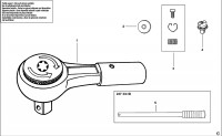 USAG 237A3/4 RATCHET (TYPE 1) Spare Parts