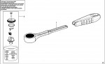 FACOM S.151B RATCHET (TYPE B) Spare Parts