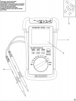 FACOM 714A TEST EQUIPMENT (TYPE 1) Spare Parts