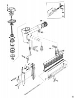 BOSTITCH BRADDERTPIN44 BRAD NAILER (TYPE REV 0) Spare Parts