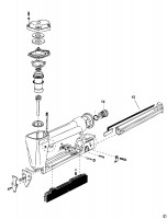 BOSTITCH CAPRIMINI STAPLER (TYPE REV 0) Spare Parts