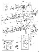 STANLEY SHR263K ROTARY HAMMER (TYPE 1) Spare Parts