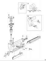 BOSTITCH CAPRIMINITIP STAPLER (TYPE REV 0) Spare Parts