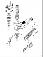 BOSTITCH CHS928 STAPLER (TYPE REV 0) Spare Parts