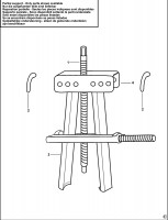 FACOM U.42 HYDRAULIC PULLER (TYPE 1) Spare Parts