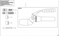 FACOM 986052 HAND PLIER (TYPE 1) Spare Parts