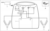 USAG 1613AB12 BATTERY BOOSTER (TYPE 1) Spare Parts