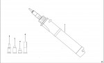 FACOM 1075.G SOLDERING IRON (TYPE 1) Spare Parts