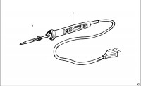 FACOM 1116B.BW SOLDERING IRON (TYPE 1) Spare Parts