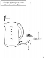 BLACK & DECKER JC70 KETTLE (TYPE 1) Spare Parts