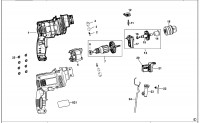 BLACK & DECKER KR5010 HAMMER DRILL (TYPE 1) Spare Parts