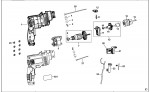 BLACK & DECKER KR5010V HAMMER DRILL (TYPE 1) Spare Parts