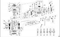 STANLEY SRR1200 PLUNGE ROUTER (TYPE 1) Spare Parts