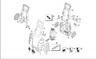 BLACK & DECKER PW1700SPLP PRESSURE WASHER (TYPE 1) Spare Parts