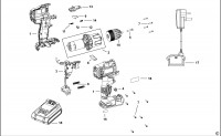 BLACK & DECKER BCD700S HAMMER DRILL (TYPE H1) Spare Parts