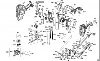 DEWALT DCN650 ANGLED FINISH NAILER 15 GAUGE (TYPE 1) Spare Parts