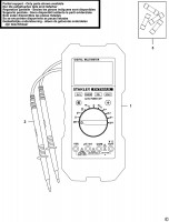 STANLEY FMHT0-77419 MULTIMETER (TYPE 1) Spare Parts