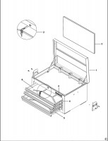 SIDCHROME SCMT50203 DRAWER CABINET (TYPE 1) Spare Parts