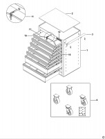 SIDCHROME SCMT50207 ROLLER CABINET (TYPE 1) Spare Parts