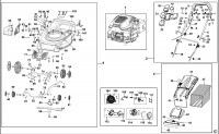 STANLEY SLM-139-460 PETROL MOWER (TYPE 1) Spare Parts