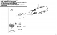 SIDCHROME SCMT12905 RATCHET (TYPE 1) Spare Parts