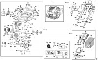 STANLEY SLM139460SP PETROL MOWER (TYPE 1) Spare Parts