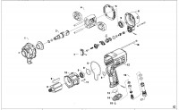 MAC AWP038 IMPACT WRENCH (TYPE 1) Spare Parts